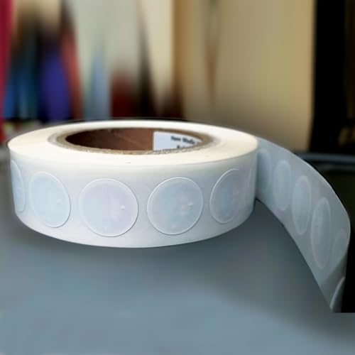 Image of (Pack Of 10) Ntag216 Nfc Sticker Tag A- 888 Bytes Memory | 6X More Storage Than Ntag213 | Rewritable & Durable | Universal Compatibility With Nfc Phones & Readers, 10 Labels