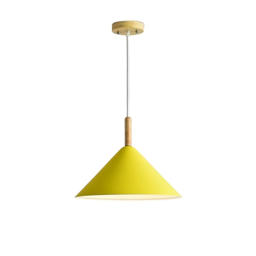 SXECAEPS Modern creative chandelier Simple E27 Single Head Metal Iron Macaron Ceiling Pendant Lights European Modern Restaurant Droplight Creative Living Room Aisle Stairs Home Villa