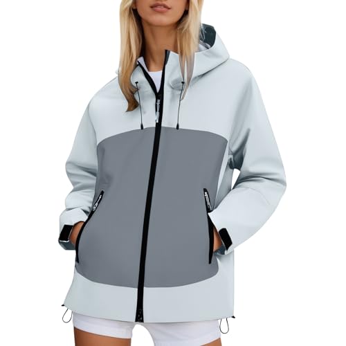 Veste Coupe Vent Femme Imperméable Doudoune Impermeable Matelassée Pluie Rains Chaussures Randonnée Ciré Marin Chic en Jean Fourrure Manteau Mi Long...