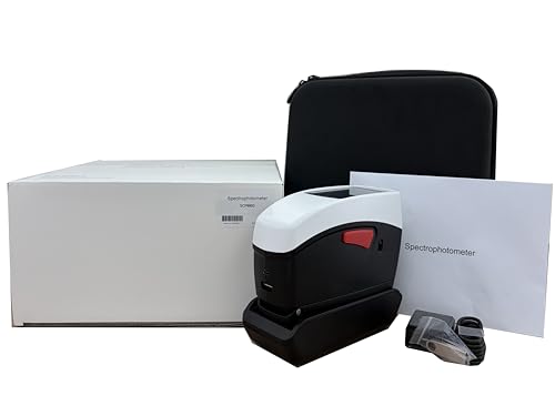 VTSYIQI Digital Color Spectrometer Portable Spectrophotometer with USB Interface Aperture Ø8mm Ø4mm Ø3mm Repeatability AE*ab<0.3 Accuracy 0.01 for Industrial Color Analysis