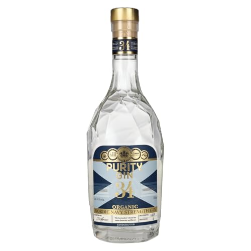 Purity 34 CRAFT NORDIC NAVY STRENGTH Organic Gin 57,1% Vol. 0,7l