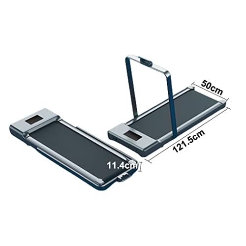Image of Foldable TreadmillSmart Walking Running Machinewith Remote Controlled High Frequency Displayfor Home Office Gym