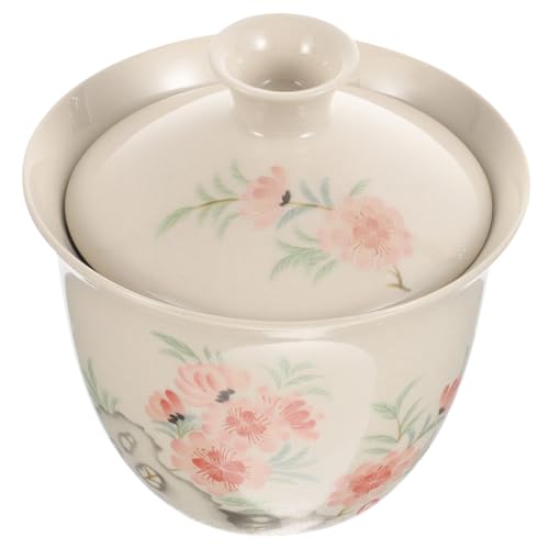TOPBATHY Coppa Gai Wan tazza di ceramica tazza da caffè con coperchio tazze di caffè tazzine da espresso comoda tazza da tè tazza di tè Non caldo Gawan Cina rocce ufficio tazza di caffè