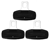 extensor cinturon seguridad coche norauto Material: clip para cinturón de seguridad hecho de acero 45 de alta calidad y ABS, excelente artesanía, resistente al óxido, resistente a la corrosión