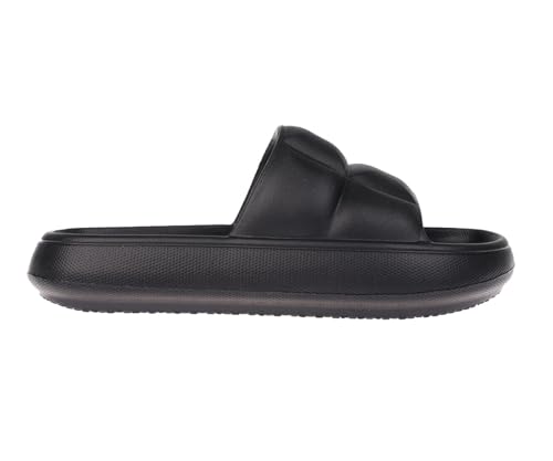 Image of Foamwalk Girl's EVA Slides Fisherman, Buckle Clogs Kids Cloud Slides - Slip On Sandals for Girls Toddler /Little Kid /Big Kid