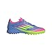 adidas, Unisex, F50 League Turf Soccer Cleats, Blue Fusion/Lucid Lemon/Lucid Pink, Mens 7.5, Womens 8.5, Medium