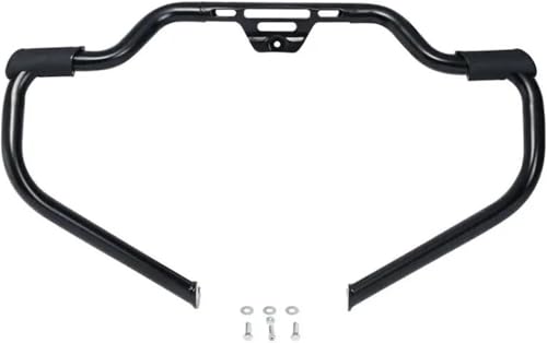 Pare-chocs de moto haut de gamme en finition noir mat FLSL