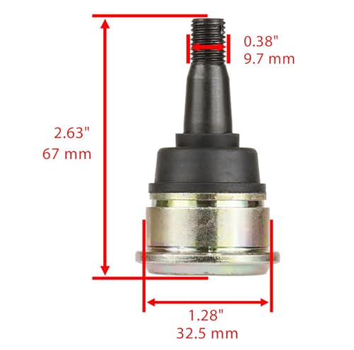 Rotule de triangle contre le guidonnage pour quad Yamaha YFZR 450 2009-2016 - 2