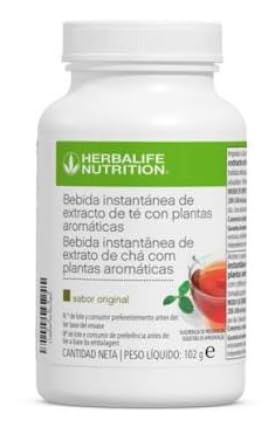 Te Quemagrasa con Hierbas Aromáticas Bebida Instantánea Baja en Calorías sabor original (bote grande 102g)