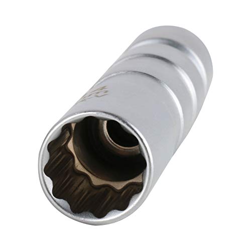 Beley 14Mm 3/8 Inch Magnetic Swivel Drive 12 Point Spark Plug Wobble Socket Fits Bmw, Thin Wall And Cr-V Steel (14Mm) #TOP5