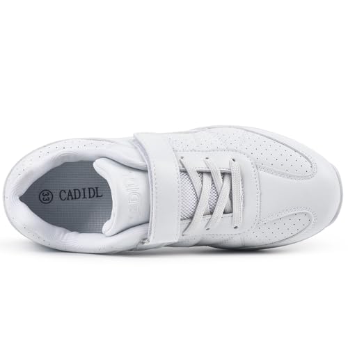Image of CADIDL Cheer Shoes Women White Cheerleading Dance Shoes
