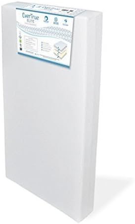 Colgate, EverTrue Elite 6" Crib Mattress dual firmness, foam crib mattress with pressure reduction viscoelastic memory foam