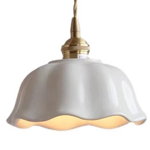 Lustre fleur en céramique CPYGMXI suspension minimaliste salon