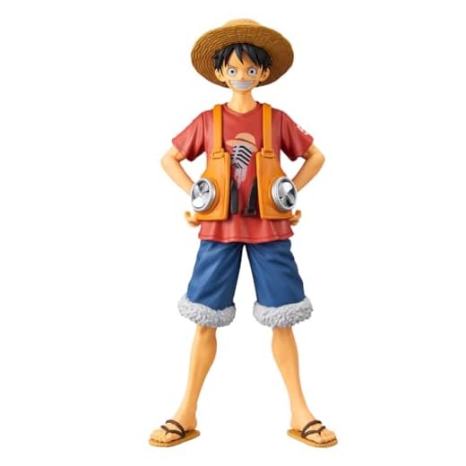 Jilijia Monkey D. Luffy Figura Estatua - 17 cm Anime Standing Position Model PVC Figursammlung Geburtstagsgeschenk für Ornamente Deskdekoration