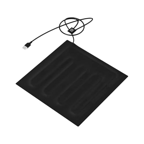 Jiswhisker 爬虫類用ヒーターマット、テラリウム用ヒーターマット、タンクパッド、ヤモリ用パッド, 30cm×30cm