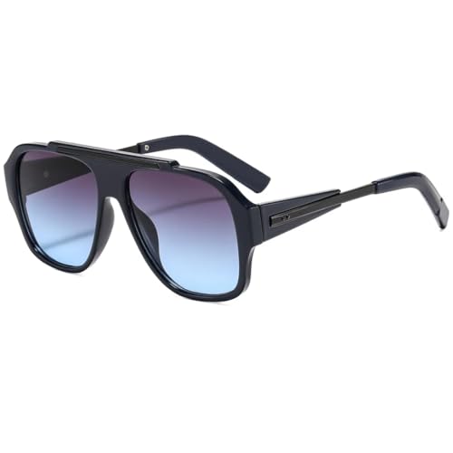 Lunettes de soleil rétro carrées pour femmes et hommes style décontracté
