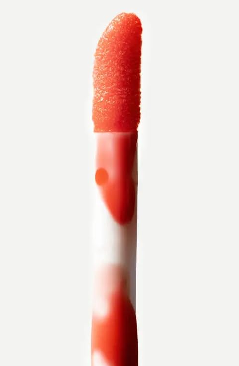 Typology Tinted Lip Oil - Shade 4 Coral Orange & Complimentary Sheet Masque