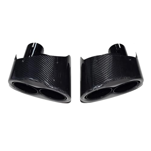 Embout d'échappement A6 A7 de rechange pour canule double style C black