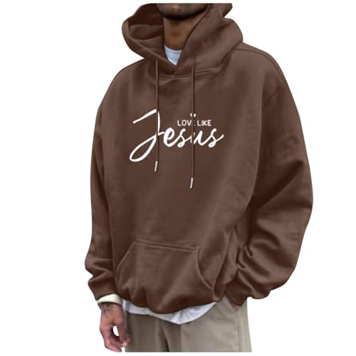Pull à capuche imprimé noix de coco pour homme et femme pull ample automne