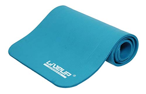 Colchonete Tapete Para Ginástica Yoga Ou Pilates Cor Azul