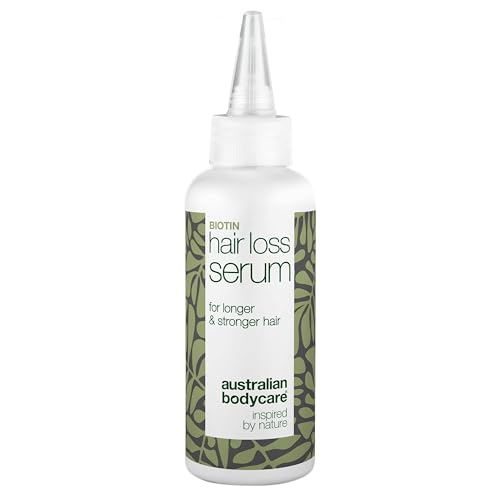 Hair loss serum 100ml | Leave in scalp serum for hair loss | Stimulates hair growth, Great for slow growing hair | With Caffeine & Capilia Longa | Australian Bodycare