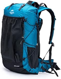 N/A Outdoor Bag 40L+5L Ultralight 420D Nylon Waterproof Climbing Backpack Sports Bag Outdoor Hiking Travel Backpack (Color : Blue, Size : 26cm*18cm*56cm)