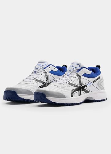 Image of TYKA Stunner-160 Cricket Shoes with Rubber Studs for Men
