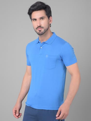 Image of Dollar Mens Cotton Casual Solid Polo Tshirt (Pack of 1)