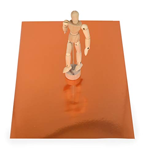 Papertent Super Smooth Mirror Card, Copper A4, 10 Sheets