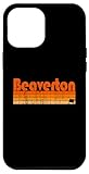 beaverton, oregon, stile retrò anni '80 custodia per iphone 12 pro max
