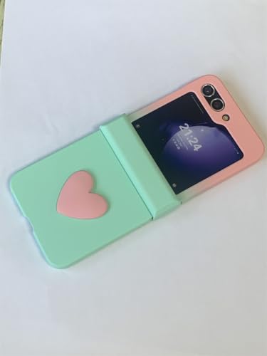 Étui en cœur Galaxy Z Flip 6 parfait pour vos sorties quotidiennes