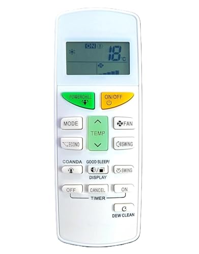 Image of LUCRE All AC Remote Compatible for DAIKIN Ac 1, 1.5, 2 Ton, 3 Star 4 Star 5 Star [ Kindly Match Image with Old Remote Image Or Check Next Model for Same Remote ] (Model Number 6)