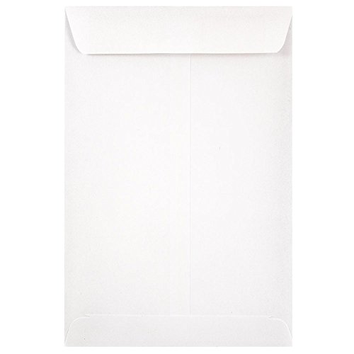 JAM PAPER 6 x 9 Open End Catalog Commercial Envelopes - White - Bulk 1000/Carton