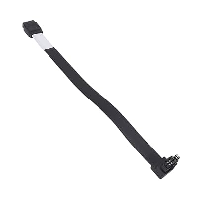 VBESTLIFE PCIE 5.0 Power Cable, 16AWG 90° Right Angled GPU Extension Cable with Highly Conductive Copper for 4090 4080 3090Ti 5070 5080 5090 up to 600W