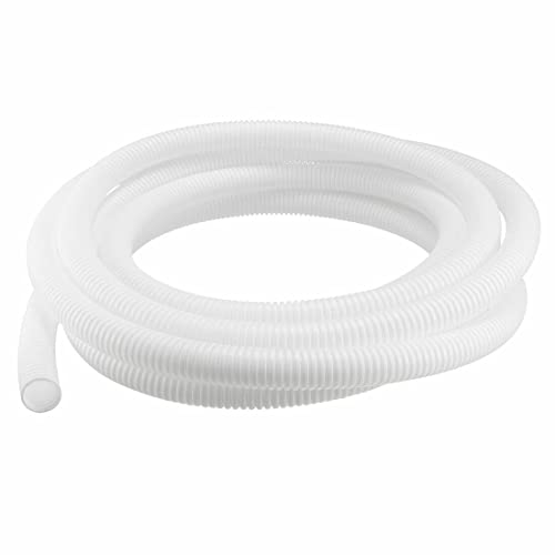 Tool parts 7 M 17 x 21 Mm PP Flexible Corrugated Conduit Tube for Garden - Office White