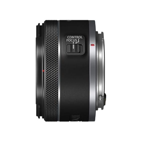 Canon RF50mm F1.8 STM Lens, Fixed Focal Length Prime Lens, Compatible with EOS R Series Mirrorless Cameras, Black