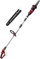 Einhell Cordless Pole Mounted Mini Chainsaw 18V Power X-Change, Long Reach Chainsaw for Branch Cutting And Tree Trimming, Without Battery GE-LC 18 Li T Solo High Reach Pruner