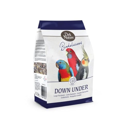DELINATURE Mixtura para Cotorras Australianas Menú 5, 2,5 kg, Pájaros