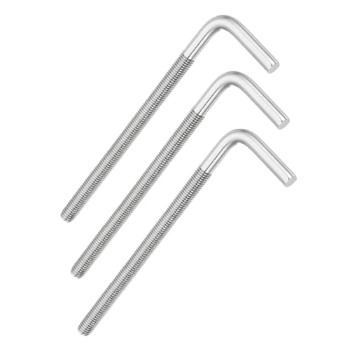 Boulon à angle droit M12 x 200 mm pour sécuriser vos barrières et abris de jardin