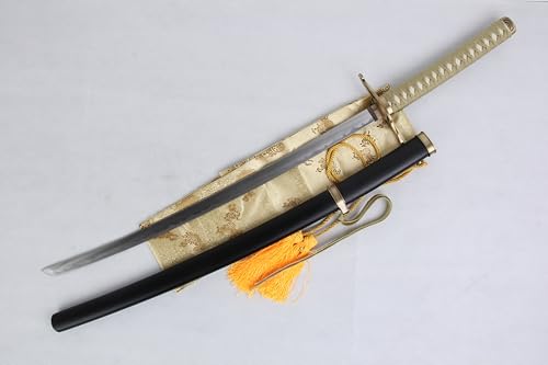 41”- 43' Metal Japanese Handmade Anime Samurai Sword Katana Cosplay Costume Blade Weapon Props Replica (Ulquiorra (A))