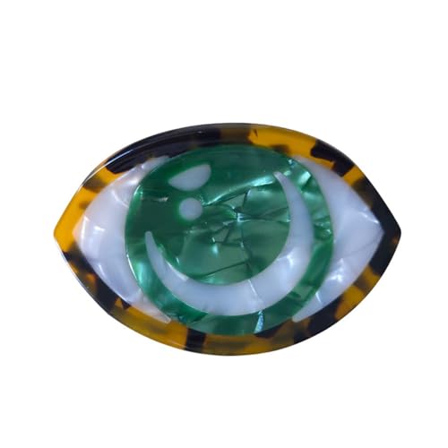 Clips de garra de ojo malvado grande pinzas de pelo para cabello grueso S1