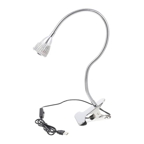 WATIIFUFU Lámpara de Escritorio LED con Clip USB Protección Luz Lectura Brillo para Estudio y Cama