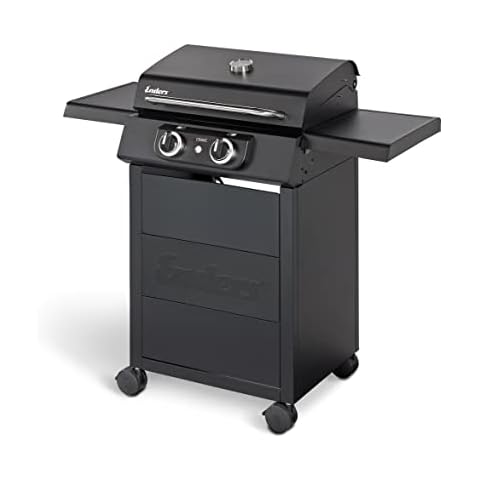Enders® Elektrogrill eCRAVE, mit Gussrost, Grillwagen mit viel Stauraum, SIMPLE CLEAN Reinigungssystem und 2 leistungsstarke Heizelemente und formstabilen Garhaube mit integriertem Thermometer Cover
