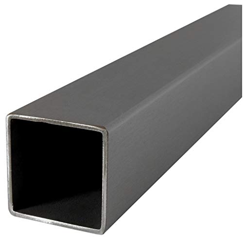 Tubo rectangular - cuadrado de acero inoxidable V2A, cualquier cantidad, cualquier longitud, a la medida deseada Cover
