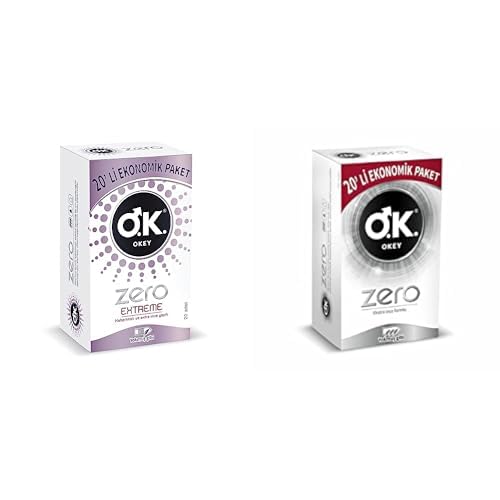 Okey Zero Extreme 20'li Ekonomik Prezervatif+Okey Zero 20'li Ekonomik Prezervatif