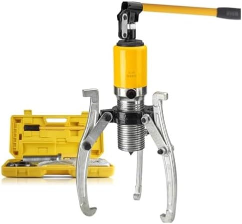 5T Hydraulic Gear Puller Set, 2 or 3 Jaws Bearing Separator Tool for Wheel Bearings, Heavy-Duty Hydraulic Puller for Auto Repair, Mechanic Essential