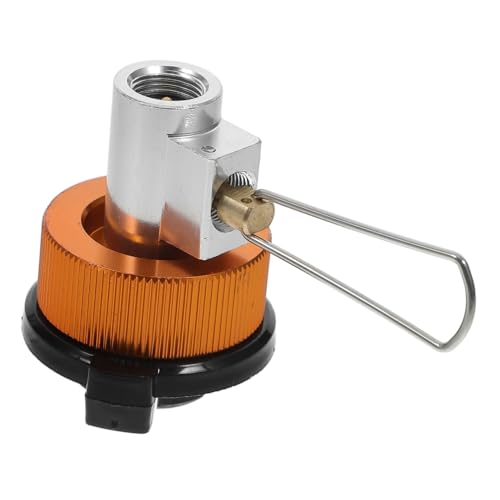 BESPORTBLE Flatable Connector Adapter Propane Filling Tool Furnace Adapter Head Camping Accessories Wear-Resistant Gas Tank Converter Propane Tank Converter Compact Design