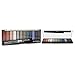 Rimmel London Magnif'Eyes Eyeshadow Palette, 12 Shades, Blendable Formula, Versatile, 006, Wow, 0.5oz