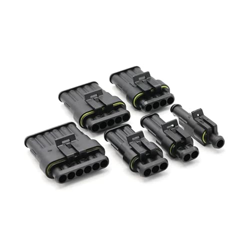Conector impermeable DJ7021 de 3 pines hembra pack de 100 sets para automoción 7