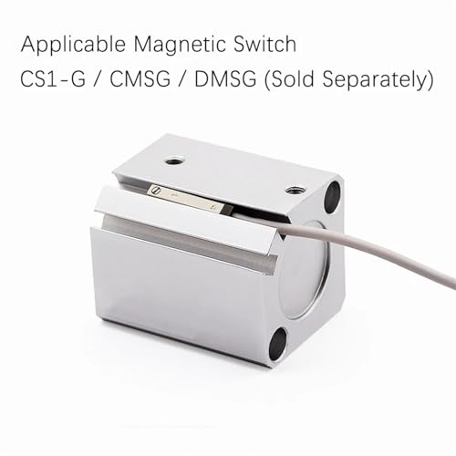 Cilindro compacto de doble acción ACQ con carrera fina de 5mm 3